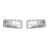 CONCEPT AUTOMOTIVE LIGHTS Fog Light Assembly Compatible With 2007-2013 Chevy Avalanche Bumper Driving Fog Lights Lamps Right/Passenger & Left/Driver Side, DOT/SAE Compliant
