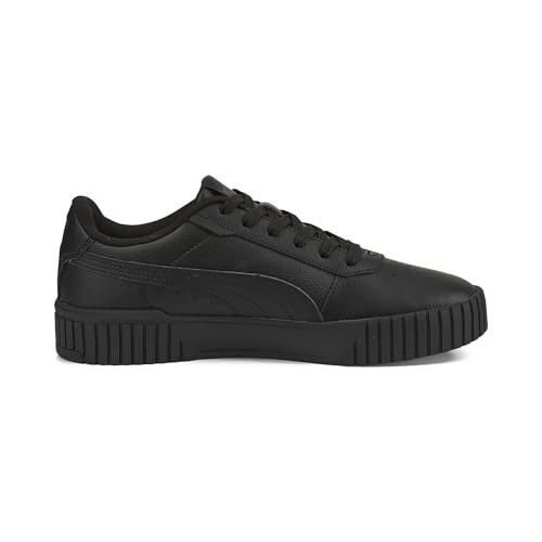 Image of Puma Womens Carina 2.0 Black-Black-Dark Shadow Sneaker - 5 UK (38584901)
