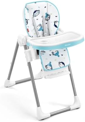 Cadeira Alta de Alimentação Chef's Chair Azul Fisher-Price - BB31...