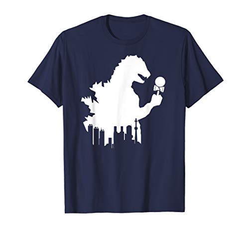Kendama Monster And Tokyo Skyline, Spirit Of Kendama T-Shirt