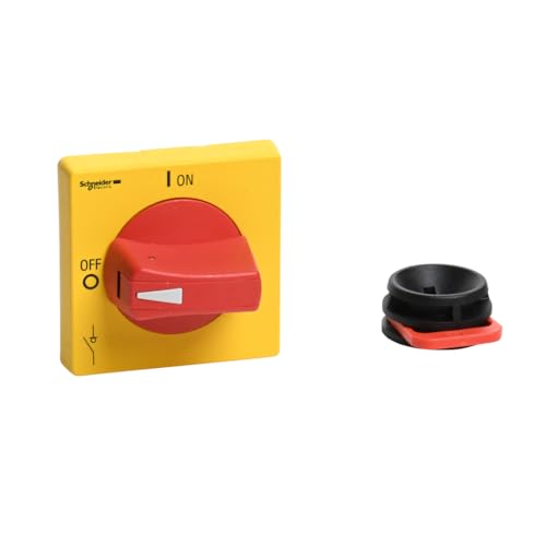 Schneider VLSH2H5R poignée rotative rouge de commande TeSys VLS