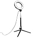 Docooler Ring Light Luce Tik Tok LED Anello Treppiedi, Anello luminoso Lampada Foto dimmerabile con treppiede, Lampada Anulare con 3 Colori e 10 Luminosità