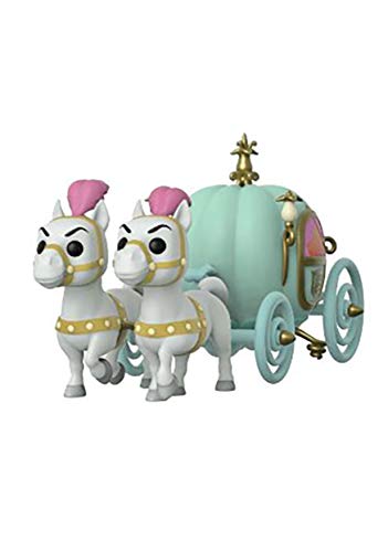 Funko Pop! Town: Disney - Cinderella - Carriage with Fairy Godmother - Figura de Vinilo Coleccionable - Idea de Regalo- Mercancia Oficial - Juguetes para Niños y Adultos - Movies Fans