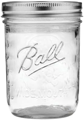 Ball Wide Mouth Pint Canning Jars, 12 Pack, Clear image 4