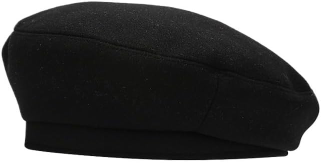 Outdoor Woolen Beret Women Retro Bud Painter Hat