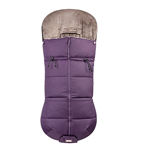 Stroller Footmuff – Universal Winter Thicken Bunting Sleeping Bag, Water Repellent Cover, Shearing Blanket, Fits All Pushchair/Pram/Car Seats with Warm Hand Gloves/Warmmuffs Stroller Footmuff – Universal Winter Thicken Bunting Sleeping Bag, Water Repellent Cover, Shearing Blanket, Fits All Pushchair/Pram/Car Seats with Warm Hand Gloves/Warmmuffs