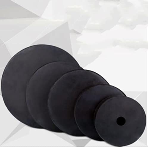 Distanziatori for rondelle piatte 10 pezzi 6mm/8mm/10mm Rondelle for cuscinetti in gomma Guarnizioni in plastica Distanziatore for piedi tondi 20mm-35mm OD 8mm-15mm Spessore (Diametro interno: 10mm x