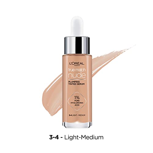 True Match Nude serum fondöten, 3-4 Light Medium, 30 ml