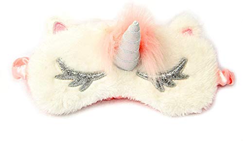 XCHAI Máscara de dormir infantil com 6 para meninas adormecidas máscara de olho feminino cobre o jog