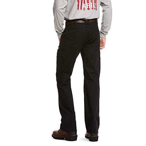 ARIAT Mens Fr M5 Straight Stretch Duralight Canvas Stackable Straight Leg Pant2