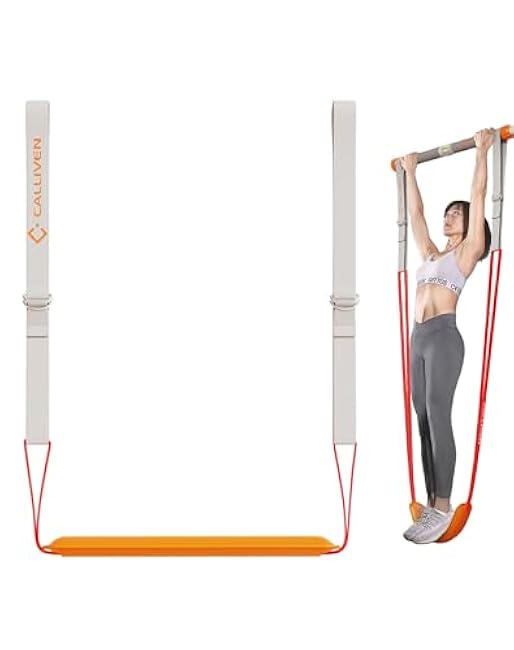 Pull Up Assistance Bands, Upgrade Pull Up Bands Assistance Bands with Foot Plate, Resistance Bands for Pull Ups, Heavy Duty Resistance Bands Match Pull Up Bar for Doorway