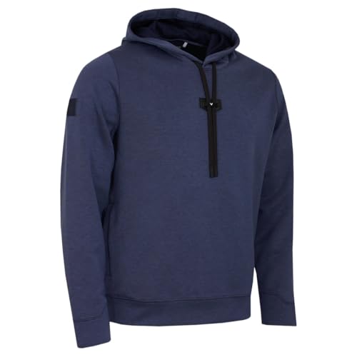 Callaway Golf Mens Aquapel Premium Hoody - Peacoat Heather - XL