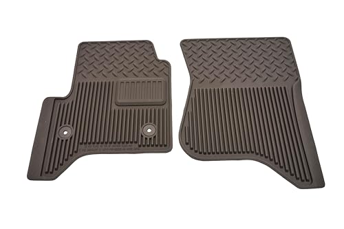 Tapis de sol voiture toutes saisons premiere rangee GM 19302936 marron cacao