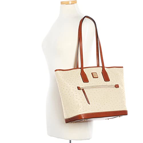Dooney & Bourke Handbag, Ostrich Tote - Bone4