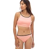 ハイネックロゴテープビキニ