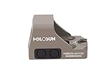 Holosun HS507K-X2-FDE Multi-Reticle 2 MOA Dot & 32 MOA Circle Open Reflex Pistol...