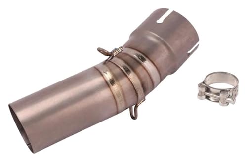 moto silenziatore posteriore Per BMW F650GS F700GS F800GS F800R F800GT 2009-2016 Tubo Di Scarico Per Motocicletta Collegamento Centrale Slip On Silenziatori Finali(Titanium Alloy)