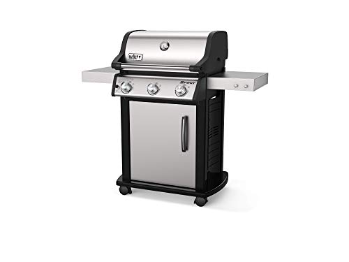 Weber Spirit S-315 Liquid Propane Gas Grill, Stainless Steel #1