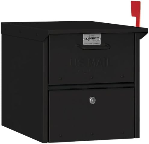 Salsbury Industries4325BLK, Black Roadside Mailbox