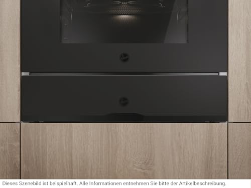Foto von Hoover HPWD14C5M Wärmeschublade Schwarz Matt