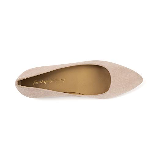 Image of FUNKYMONKEY Women's Classic Ballet Flats Casual Comfort Slip On Flats Shoes