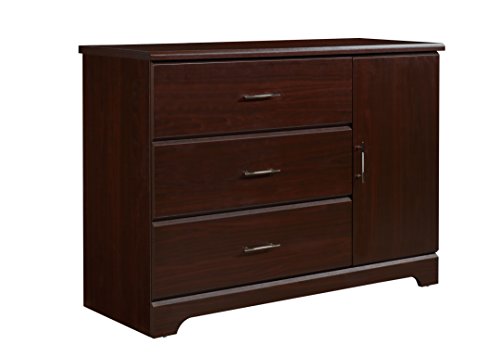 Storkcraft Brookside 3 Drawer Combo Dresser (Espresso) – Baby and Kids Bedroom Organizer, Nursery Chest, Storage Dresser With Drawers, Universal Design
