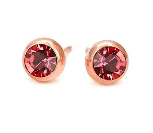 Image of Nilu's Collection Daily Use, Light Weight Cubic Zircon Stud Earrings| Perfect for baby girls, office goers