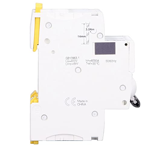 Disjoncteur 3P anti surchauffe pour rail DIN 400V