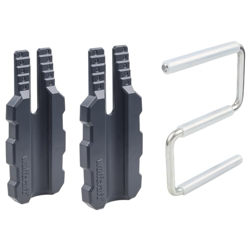 wolfcraft Door Installation Set, 3 Pcs. I 3674000 I for Easy Hanging Alignment and Carrying of Doors by one Person