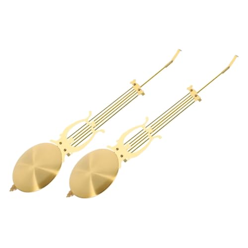Horloge de mécanisme robuste : lot de 2 pendules de remplacement légères - 2