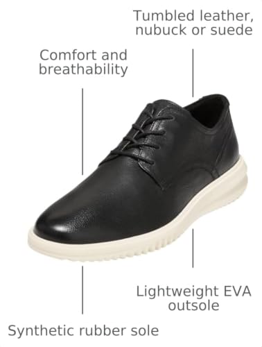 Image of Cole Haan Men's Grand+ Plain Toe Oxfords