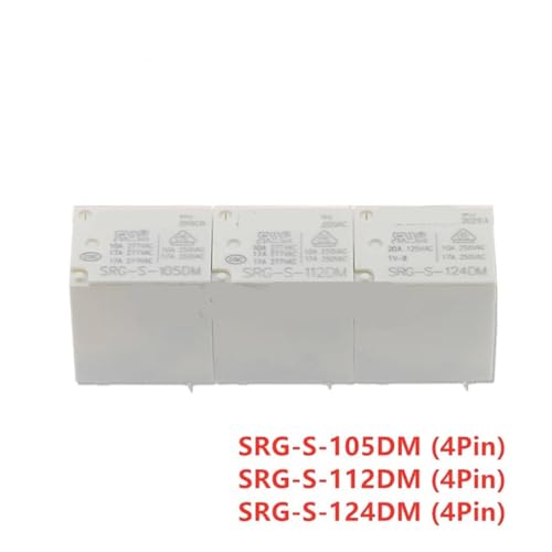 Relé SRG-S-105DM 5VDC soluciona fallos de corriente en electrodomésticos pack de 5 2