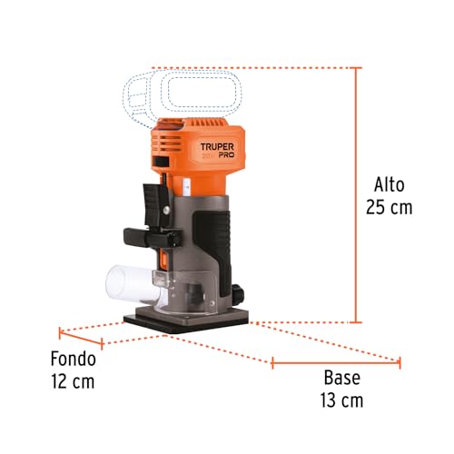 Rebajadoras Router Truper 27 Imagen adicional