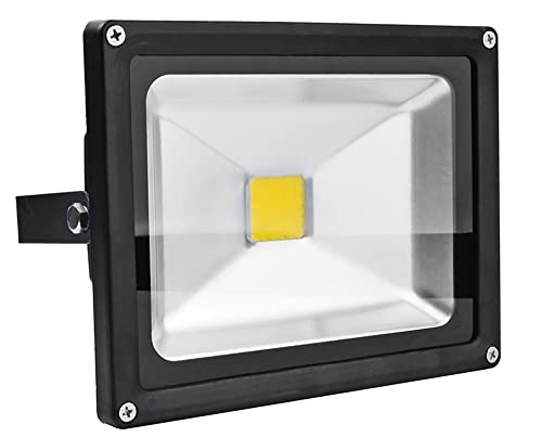 projecteur extérieur à led - vision-el - 20w - 6000k - gris - ip65