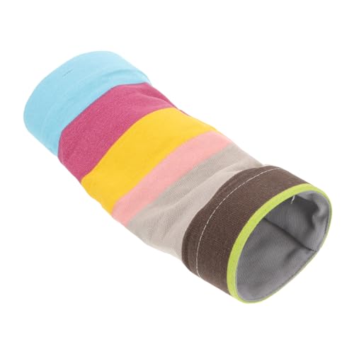 BUGUUYO Small Animal Tunnel Guinea Pig Tunnels Rodent Tube for Guinea Pig Hamster Cage Tubes Plaything Random