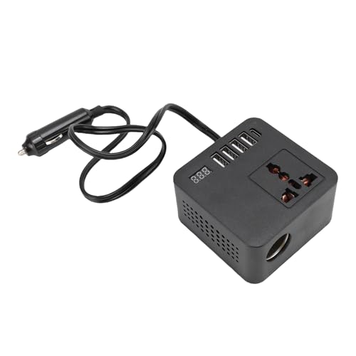 Onduleur 12V 24V DC vers 110V 220V AC adaptateur allume-cigare pour PC portable