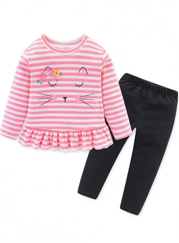 Image of Adorable Cute Toddler Baby Girl Clothing 2pcs Outfits