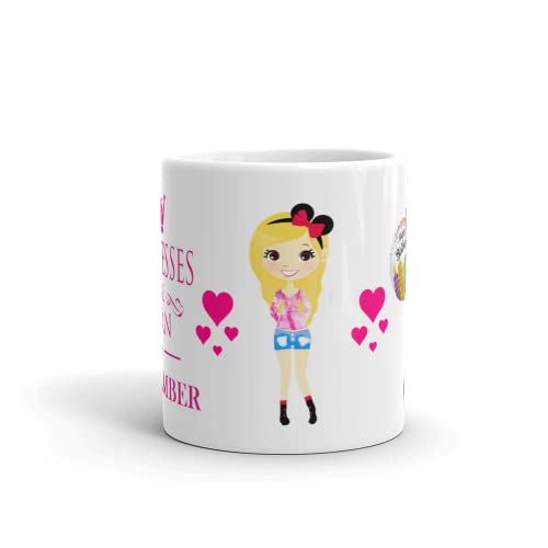Image of Mohinidreams Printed Coffee Mug Princess are Born in September Gift for Birthday | Christmas | New Year - 350ml Capacity - (MD9108)