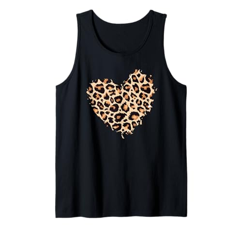 Chemise léopard pour Femme et Fille avec Motif léopard Débardeur