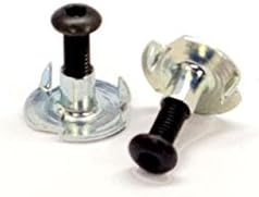Rail Mounting Fastener Set 2 use with BT15 and BT17 if Needed, Silver, BT1517
