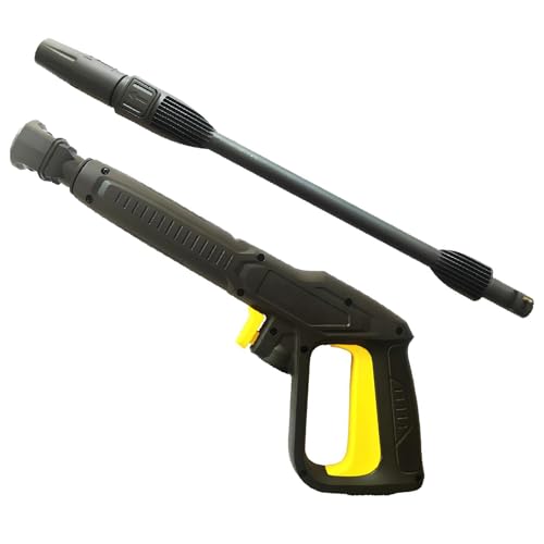 Pyuyan Pistola Pulverizadora de Hidrolimpiadora, Pistola de Pulverización de Repuesto con Lanza Jet, para Kärcher Serie K2 K3 K4 K5 K6 K7, Boquilla Ajustable