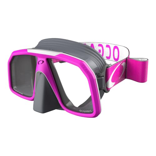 Máscara de snorkel Oceanic para adultos, máscara con doble lente y vista amplia