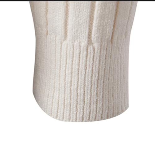 Muscularfit Men's Sweaters Fashion Soft Long Sleeve Casual Sweater Slim Fit Mock Neck Pullover Sweater Lightweight Pullover2