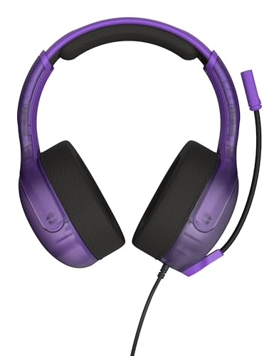 Miniatura 6 de Turtle Beach Airlite Fit Auriculares con Cable para Juegos en Morado fantasmal con Licencia Oficial para Todos los Nintendo Switch