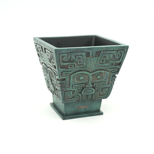 forkai Bronze Face Ding Planter