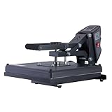 OLIXIS LW Heat Press, 15x15 Heat Press Machine for T Shirts with LCD Display & Memory Mode, 1200W Heat Transfer Machine for Bags, Pillows, Aprons
