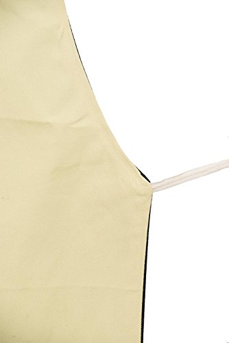 image for Holulo Yellow Superior Heavy Kevlar Bib Style Welding Apron, 37