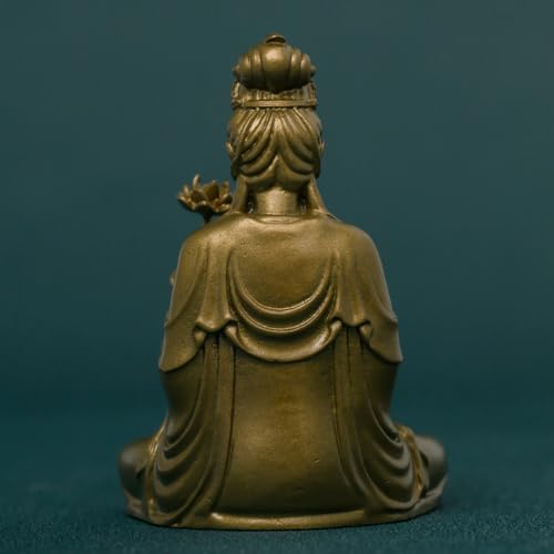 Estatua Buda Mahasthamaprapta de Bronce 2.7 in miniatura 4