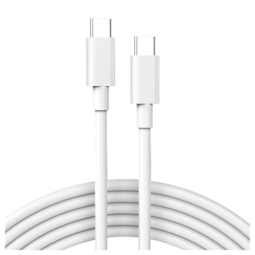 IFEART USB C to USB C Cable for MacBook Air MacBook Pro Charger, iPad Pro 13 12.9 11 inch, iPad Air 5 4, Mini 6, iPhone 16 15 Pro Max Plus, Pixel, USBC Type C Fast Charging Cord 6.6FT