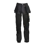 DEWALT Memphis Stretch Trouser 32W 31L Black/Grey